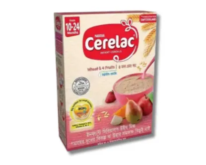 Nestlé Cerelac Wheat & 4 Fruits 400gm – Healthy Baby Cereal